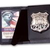 police officer badge wallet