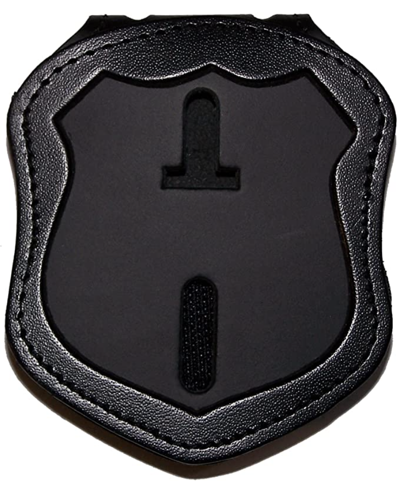 All Leather Badge Wallet for Your Blue Knights Shield – Blueknights NY9.org