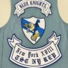 Blue Knights Officer Rocker