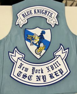 Blue Knights Officer Rocker