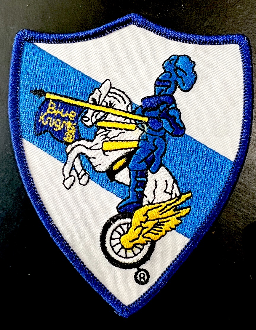 Blue Knights Refective Patch