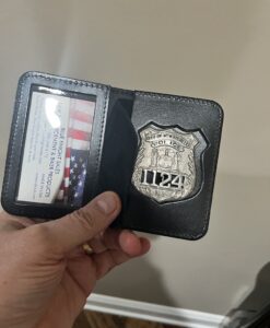 Mini Max Police Law Enforcement Badge Wallet
