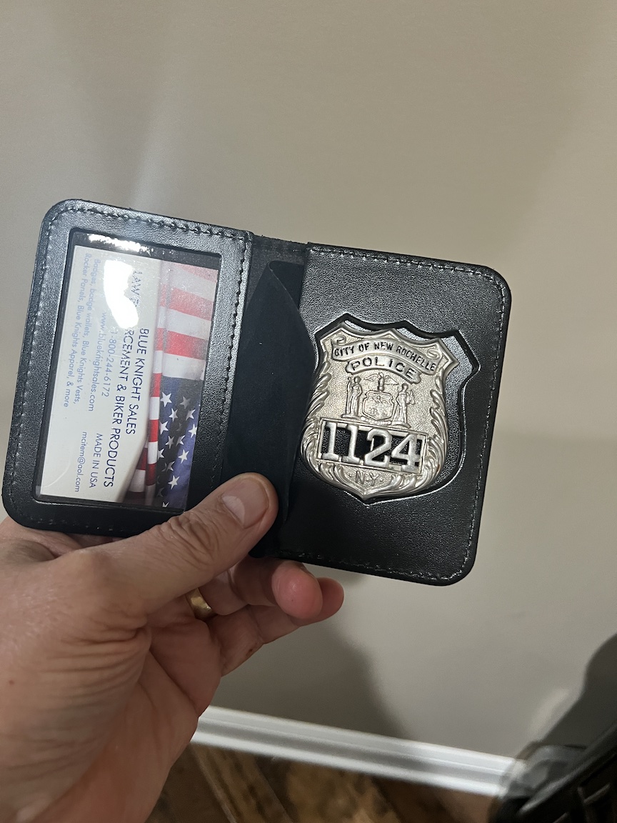 Police Officer Badge Wallet