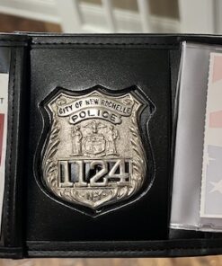 Police Officer Badge Wallet made in the USA