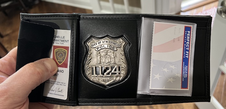 Police Officer Badge Wallet made in the USA